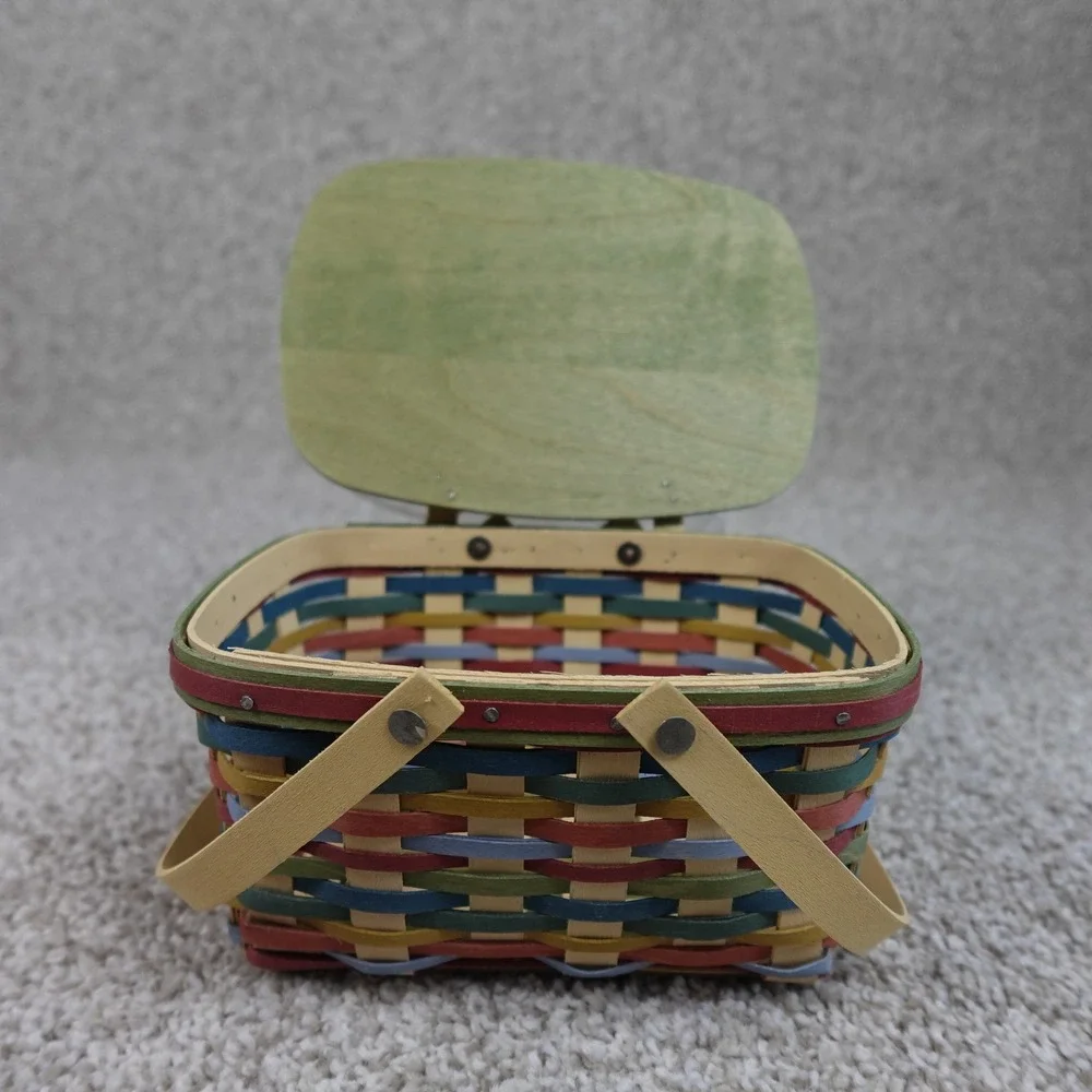 Longaberger 2014 Collectors Club Miniature Life's a Picnic Basket 12851 Multi